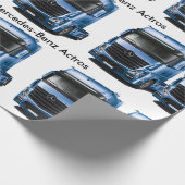 Cadeau Image de camion pour le papier d'enveloppement (Coin)