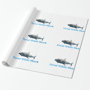 Cadeau Image de requin pour papier d'emballage