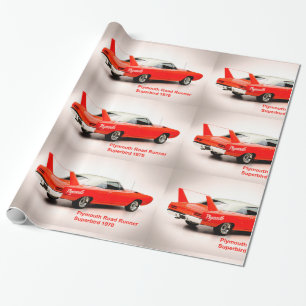 Cadeau Image de voiture classique pour papier brillant