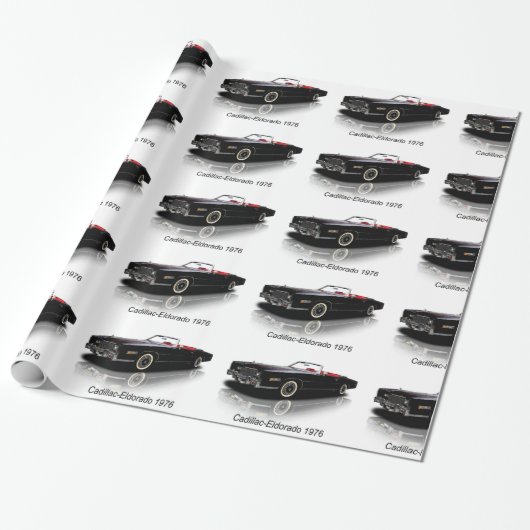 Cadeau Image de voiture classique pour papier brillant (Déroulé)