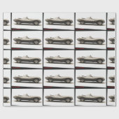 Cadeau Image de voiture classique pour papier brillant (Plat)