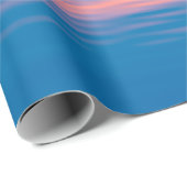 Cadeau Image d'Oies du Canada pour le papier d'emballage (Coin rond)