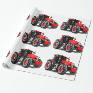 Cadeau Image du tracteur pour papier brillant