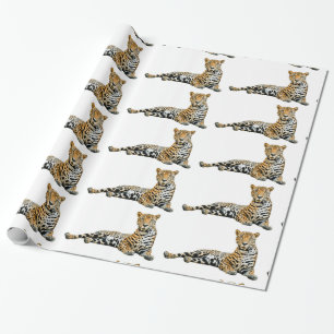Cadeau Image Jaguar pour papier à papier à gabarit
