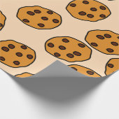 Cadeau impression biscuit sur papier d'emballage à la crè (Coin)