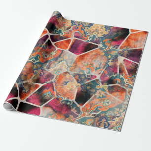 Cadeau impression numérique papier peint motif textile co