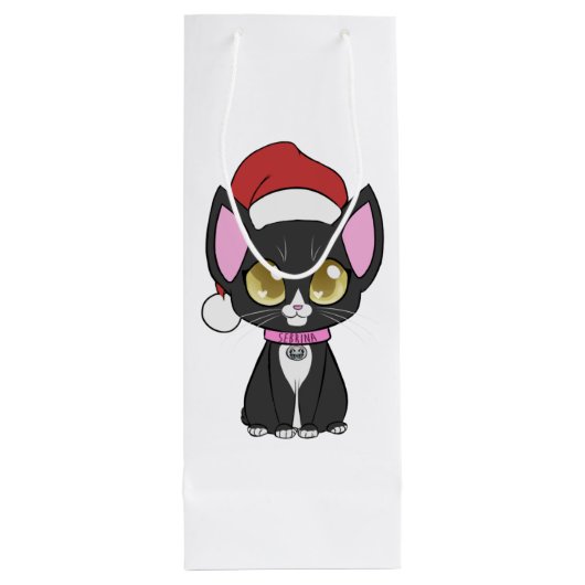 Cadeau in Servische stijl Wijn Cadeautas (Achterkant)