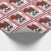 Cadeau Infirmière 3 Papier d'enveloppement de Noël (Coin)