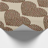 Cadeau J'adore le papier d'emballage de café (Coin)