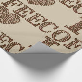 Cadeau J'adore le papier d'emballage de café (Coin)