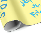 Cadeau Jasper-n-amis Envelopper du papier (Coin rond)