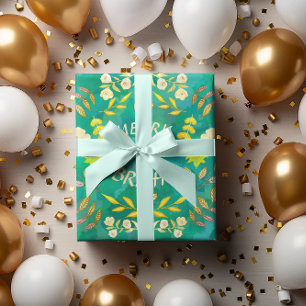 Cadeau JAUNE D'OR ET Plaques de papier personnalisées LUM