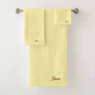 Cadeau jaune pastel personnalisé