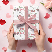Cadeau Je Cherry-Ish Vous Envelopper Papier
