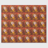 Cadeau Je t'aime papier d'emballage fait sur commande de (Plat)