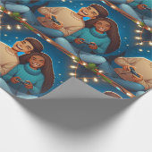 Cadeau Jeu de Noël - Papier d'enveloppement de Noël (Coin)