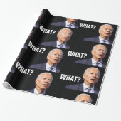 CADEAU JOE BIDEN FUNNY WRAPPER PAPIER (Déroulé)