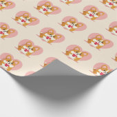 Cadeau joli corgi papier (Coin)