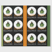 Cadeau Joli Toad Sorcière, Joyeux papier enveloppant Hall (Plat)