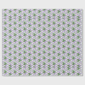 Cadeau Joli Violets Envelopper le papier pour Customiser (Plat)