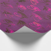 Cadeau Jolie Oeil pourpre du papier d'enveloppement de Ho (Coin)