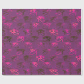 Cadeau Jolie Oeil pourpre du papier d'enveloppement de Ho (Plat)