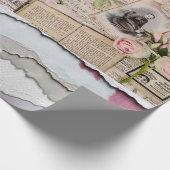 Cadeau journal papier déchiré (Coin)