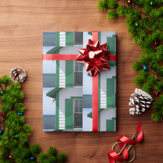 Cadeau Jours Cottages Enveloppement Papier "Green Envy"