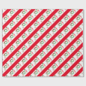 Cadeau Joy Christmas Wrapping Papier (Plat)