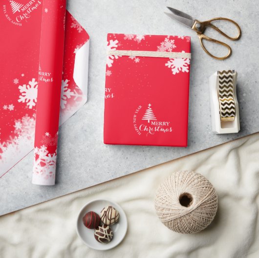 Cadeau JOYE NOËL papier d'emballage (Artisanat)