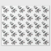 Cadeau Joyeux Anniversaire À Moo Vache Papier (Plat)