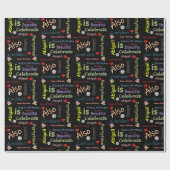 Cadeau Joyeux Anniversaire Papier Abigail (Plat)