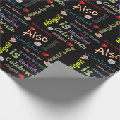 Cadeau Joyeux Anniversaire Papier Abigail (Coin)