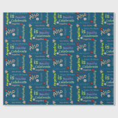 Cadeau Joyeux Anniversaire Papier Angelina (Plat)