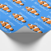 Cadeau Joyeux anniversaire ! Papier d'emballage de (Coin)