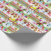 Cadeau Joyeux Anniversaire Papier d'enveloppement de Noël (Coin)