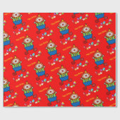Cadeau Joyeux Anniversaire Papier FUN Clown (Plat)