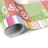 Cadeau Joyeux Anniversaire Papier FUN eatCAke (Coin rond)