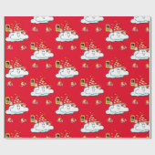 Cadeau Joyeux Anniversaire Papier IPhone Text Cloud (Plat)