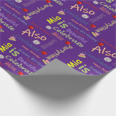 Cadeau Joyeux Anniversaire Papier Mia (Coin)