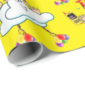 Cadeau Joyeux Anniversaire Papier Nuages IPhone Texte (Coin rond)