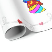 Cadeau Joyeux Anniversaire Papier papier FUN Cupcake (Coin rond)