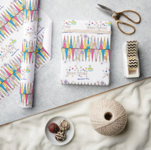 Cadeau Joyeux Anniversaire Papier papier FUN Cupcake