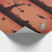 Cadeau Joyeux Fantômes d'Halloween et papier d'enveloppem (Coin)