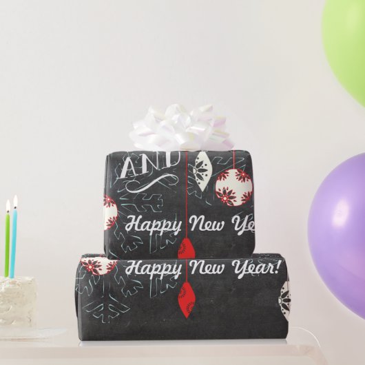 Cadeau Joyeux Jours de Noël Tableau noir papier d'envelop (Cadeaux de fête)