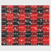 Cadeau Joyeux jours fériés Buffalo Plaid Papier à envelop (Plat)