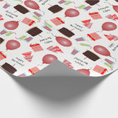 Cadeau Joyeux Motif d'anniversaire en papier d'enveloppem (Coin)