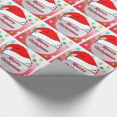 Cadeau Joyeux Noël Golf Ball Wrapper Papier (Coin)