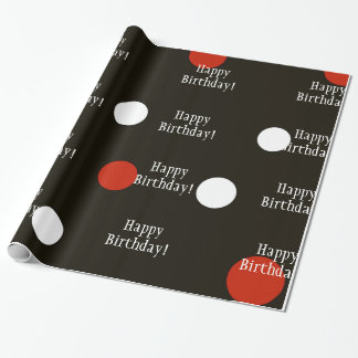Cadeau Joyeux papier d'emballage de Madame Bug