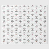 Cadeau Joyeux papier d'enveloppement d'anniversaire (Plat)